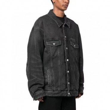 발렌시아가 남성 블랙 자켓 - Balenciaga Mens Black Jackets 