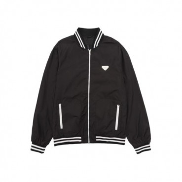 프라다 남성 모던 블랙 자켓 - Prada Mens Black Jackets 