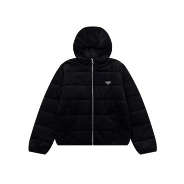 프라다 남성 블랙 다운 자켓 - Prada Mens Black Jackets 