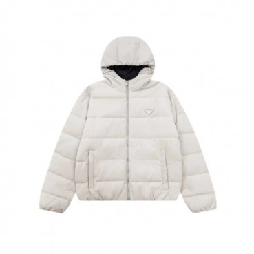 프라다 남성 화이트 다운 자켓 - Prada Mens White Jackets 