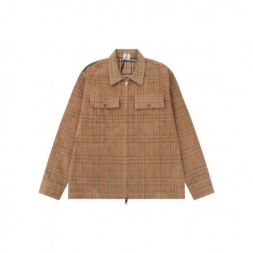 버버리 남성 브라운 집업 자켓 - Burberry Mens Brown Jackets 