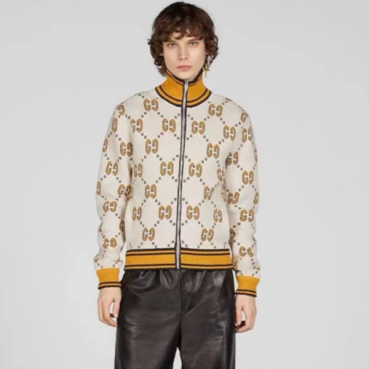 구찌 남성 캐쥬얼 베이지 집업 자켓 - Gucci Mens Beige Jackets 
