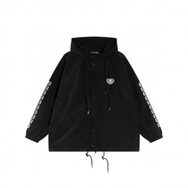 발렌시아가 남성 블랙 자켓 - Balenciaga Mens Black Jackets 