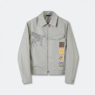 에르메스 남성 그레이 자켓 -  Hermes Mens Gray Jackets 