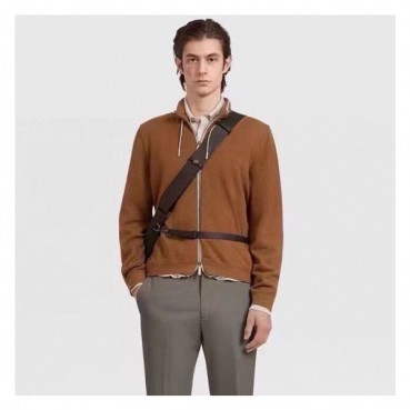 에르메네질도 제냐 남성 카멜 후드 자켓 - Ermenegildo Zegna Mens Camel Jackets 