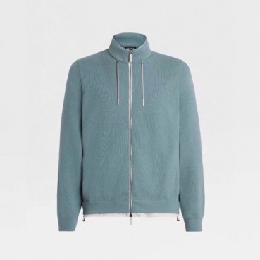 에르메네질도 제냐 남성 민트 후드 자켓 - Ermenegildo Zegna Mens Mint Jackets 