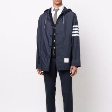 톰브라운 남성 네이비 자켓 - Thom Browne Mens Navy Jackets 