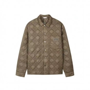 디올 남성 카키 다운 자켓 - Dior Mens Khaki Down Jackets 