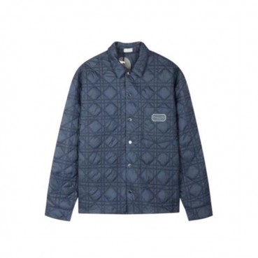 디올 남성 네이비 다운 자켓 - Dior Mens Navy Down Jackets 