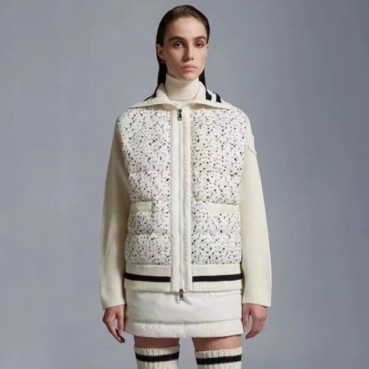 몽클레어 여성 화이트 다운 자켓 - Moncler Womens White Down Jackets 