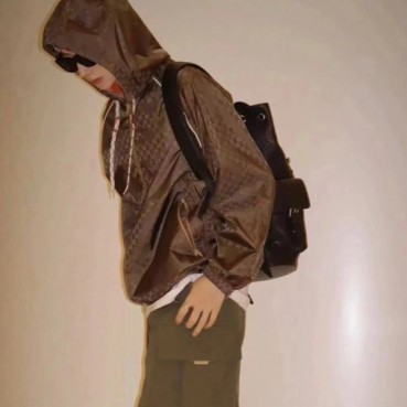 구찌 남성 캐쥬얼 브라운 집업 자켓 - Gucci Mens Brown Jackets 