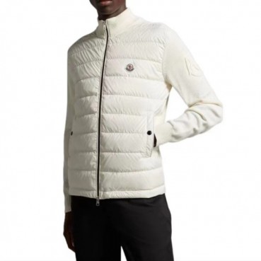 몽클레어 남성 화이트 다운 자켓 - Moncler Mens White Down Jackets 