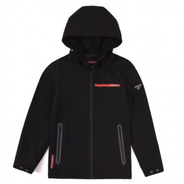 프라다 남성 모던 블랙 자켓 - Prada Mens Black Jackets 