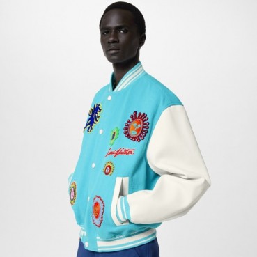 루이비통 남성 블루 자켓 - Louis vuitton Mens Blue Jackets 