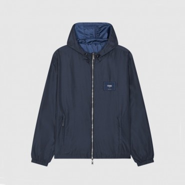 펜디 남성 네이비 양면 자켓 - Fendi Mens Navy Jackets 