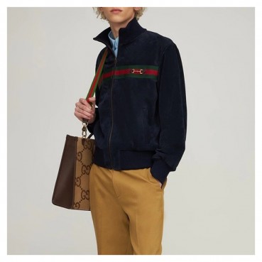구찌 남성 네이비 집업 자켓 - Gucci Mens Navy Jackets 