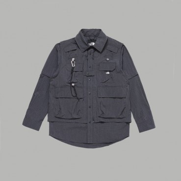 노스페이스 남성 그레이 자켓 - The North Face Mens Gray Jackets 