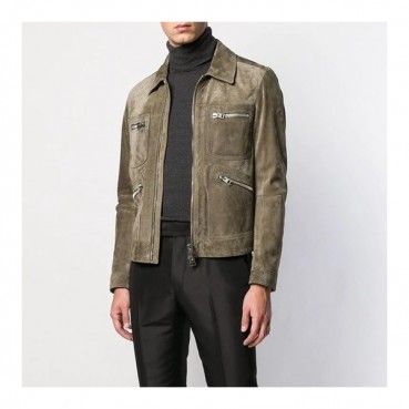톰포드 남성 브라운 카키 자켓 - Tomford Mens Khaki Jackets 