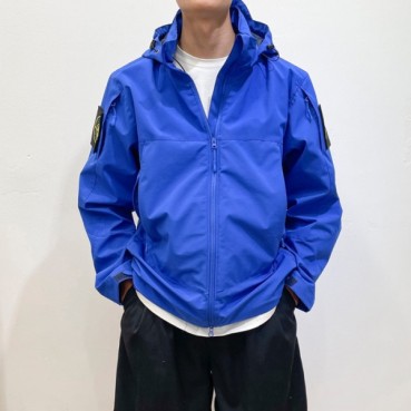 스톤아일랜드 남성 캐쥬얼 블루 자켓 - Stone Island Mens Blue Jackets 