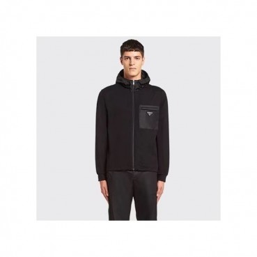 프라다 남성 모던 블랙 자켓 - Prada Mens Black Jackets 