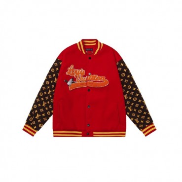 루이비통 남성 모던 레드 자켓 - Louis vuitton Mens Red Jackets 