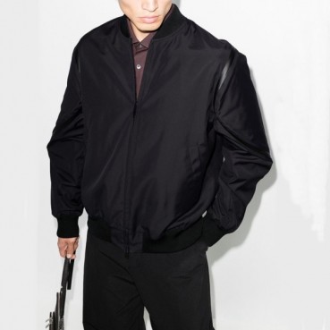 보테가베네타 남성 집업 블랙 자켓 - Bottega Veneta Mens Black Jackets