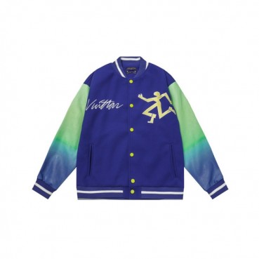 루이비통 남성 모던 블루 자켓 - Louis vuitton Mens Blue Jackets 