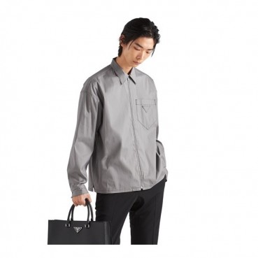 프라다 남성 모던 그레이 자켓 - Prada Mens Gray Jackets 