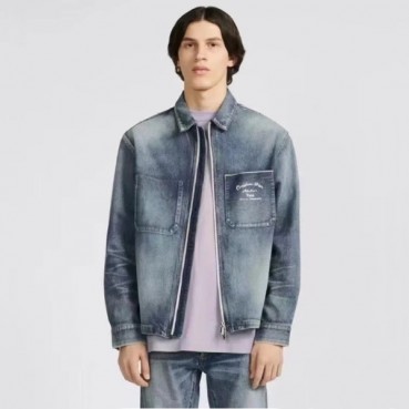 디올 남성 블루 자켓 - Dior Mens Blue Jackets 