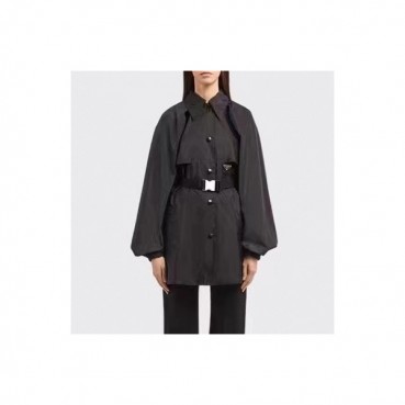 프라다 여성 모던 블랙 자켓 - Prada Womens Black Jackets 