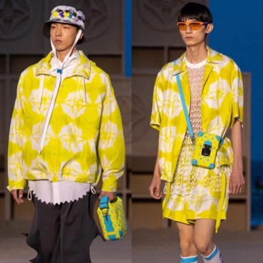 루이비통 남성 네온 자켓 - Louis vuitton Mens Neon Jackets 