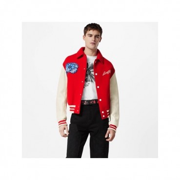 루이비통 남성 레드 자켓 - Louis vuitton Mens Red Jackets 
