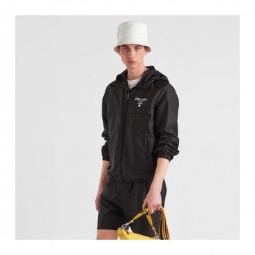 프라다 남성 모던 블랙 자켓 - Prada Mens Black Jackets 