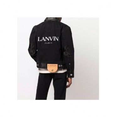 랑방 남성 블랙 자켓 - LANVIN Mens Black Jackets 