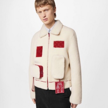 루이비통 남성 화이트 자켓 - Louis vuitton Mens White Jackets 