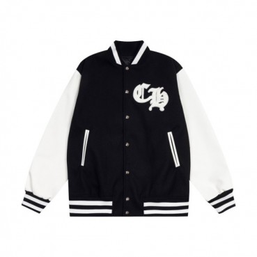 크롬하츠 남성 블랙 자켓 - Chrom Hearts Mens Black Jackets 