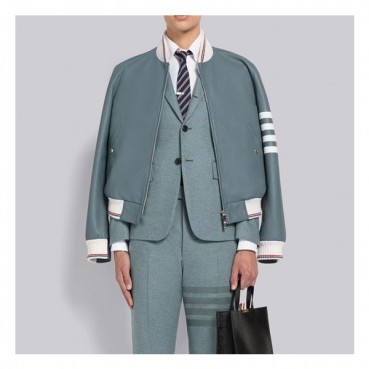 톰브라운 남성 클래식 그레이 자켓 - Thom Browne Mens Gray Jackets 