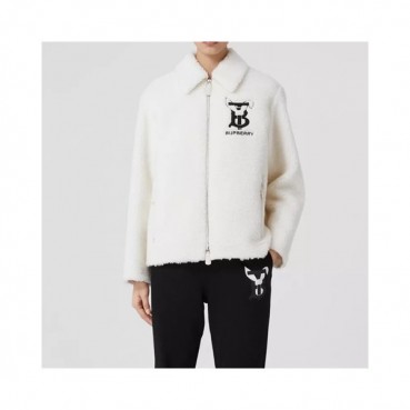버버리 남/녀 모던 화이트 자켓 - Burberry Unisex White Jackets 