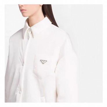 프라다 남/녀 다운 화이트 자켓 - Prada Unisex White Jackets 