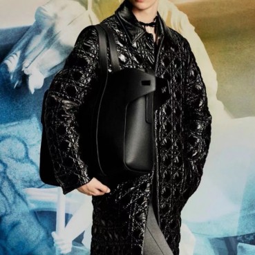 디올 남성 다이아 블랙 롱자켓 - Dior Mens Black Jackets 