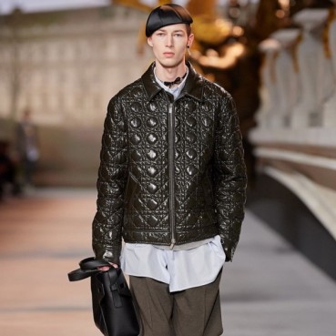 디올 남성 다이아 블랙 자켓 - Dior Mens Black Jackets 