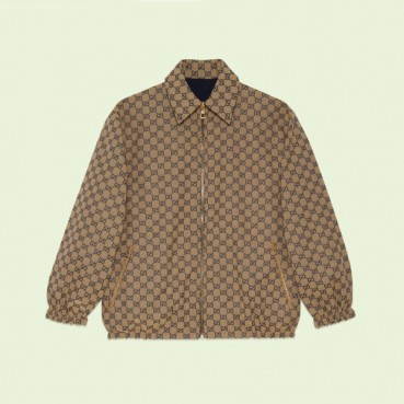 구찌 남성 캐쥬얼 카멜 양면 자켓 - Gucci Mens Camel Jackets 