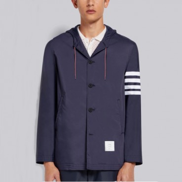 톰브라운 남성 네이비 자켓 - Thom Browne Mens Navy Jackets 