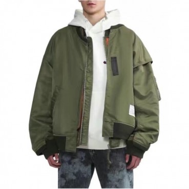 메종 마르지엘라 남성 카키 자켓 - Maison Margiela Mens Khaki Jackets 
