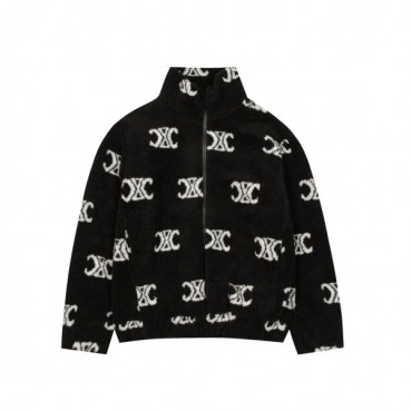 셀린느 남/녀 캐쥬얼 블랙 자켓 - Celine Unisex Black Jackets 