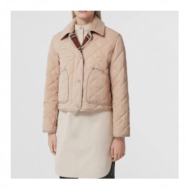 버버리 여성 베이지 다운 자켓 - Burberry Womens Beige Jackets 