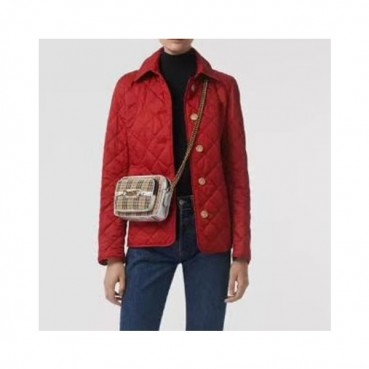 버버리 여성 레드 다운 자켓 - Burberry Womens Red Jackets 