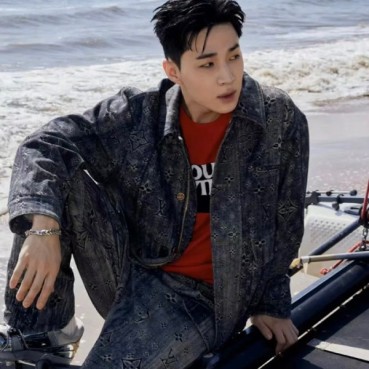 루이비통 남성 캐쥬얼 블루 자켓 - Louis vuitton Mens Blue Jackets 