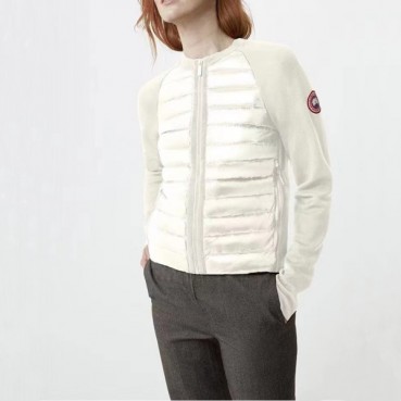 캐나다구스 여성 화이트 덕다운 자켓 - Canada goose Womens White Jackets 