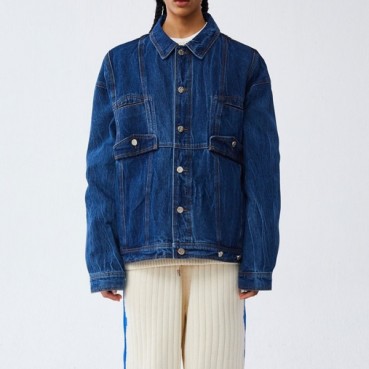 아더에러 남성 블루 데님 자켓 - ADER Mens Blue Jackets 